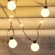 LED гирлянд 10m с 25 крушки – за празнична декорация