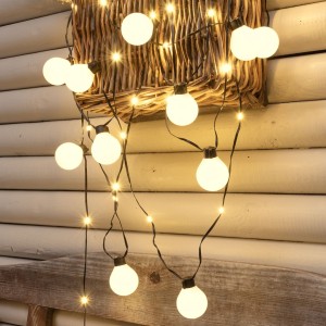 LED гирлянд 10m с 25 крушки – за празнична декорация