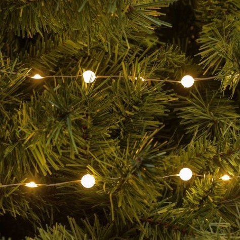 300 LED гирлянд мини сфери 10м - топло бяло, с таймер 300 LED гирлянд мини сфери 10м - топло бяло, с таймер