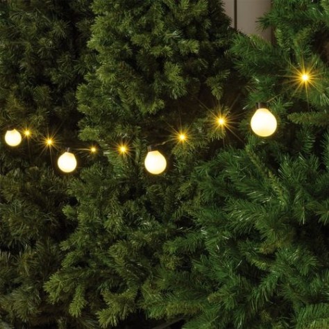 LED гирлянд 10m с 25 крушки – за празнична декорация