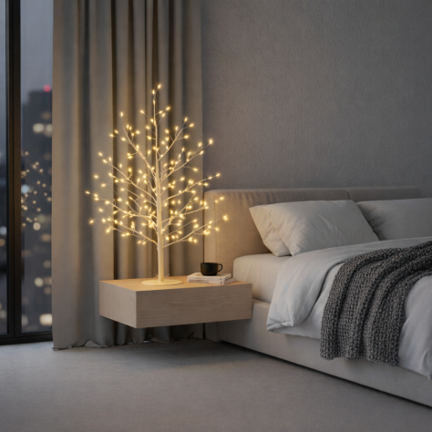 Мини светещо LED коледно дърво 60см – 160 LED (TILIA)