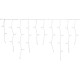 LED висулки Icicle – 3 м, топла бяла светлина, уютен ефект