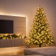 120 LED гирлянд 9м – топло бяло, с таймер