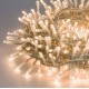 Плътен  720 LED гирлянд 15м – топло бяло, за елха 180–210см
