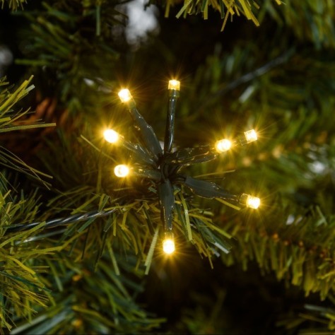 320 LED Коледен гирлянд тип Цветя 20м – топло бяла светлина 320 LED Коледен гирлянд тип Цветя 20м – топло бяла светлина