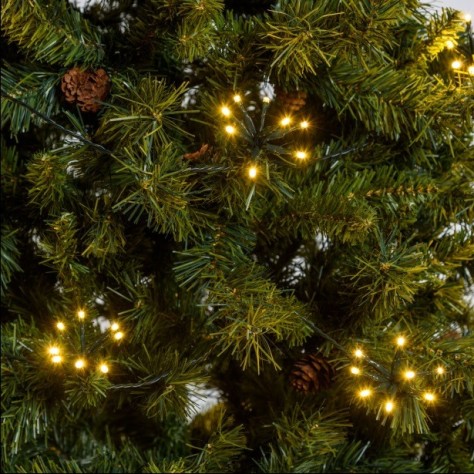 320 LED Коледен гирлянд тип Цветя 20м – топло бяла светлина 320 LED Коледен гирлянд тип Цветя 20м – топло бяла светлина