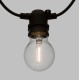 Парти LED гирлянд 5m с 10 крушки – с възможност удължаване