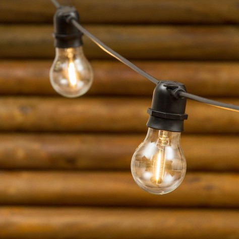 Парти LED гирлянд 5m с 10 крушки – с възможност удължаване