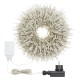 Плътен  720 LED гирлянд 15м – топло бяло, за елха 180–210см
