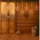 LED висулки Icicle със звезди – 175см, магическа празнична визия