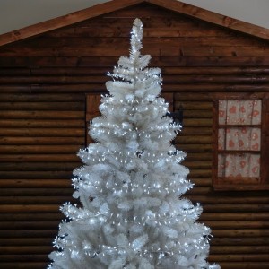 Компактен LED гирлянд 720 LED – 14.9м, бяла светлина, за елха 180–210см