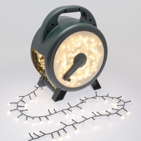 Професионален LED гирлянд 35м – 1750 LED, топло бяло, с макара Професионален LED гирлянд 35м – 1750 LED, топло бяло, с макара