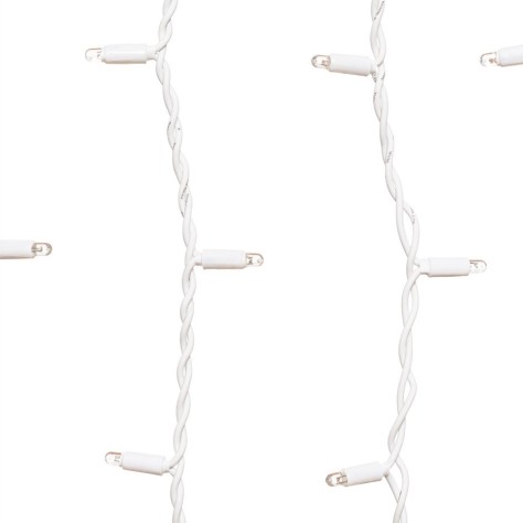 LED висулки Icicle – 3 м, топла бяла светлина, уютен ефект